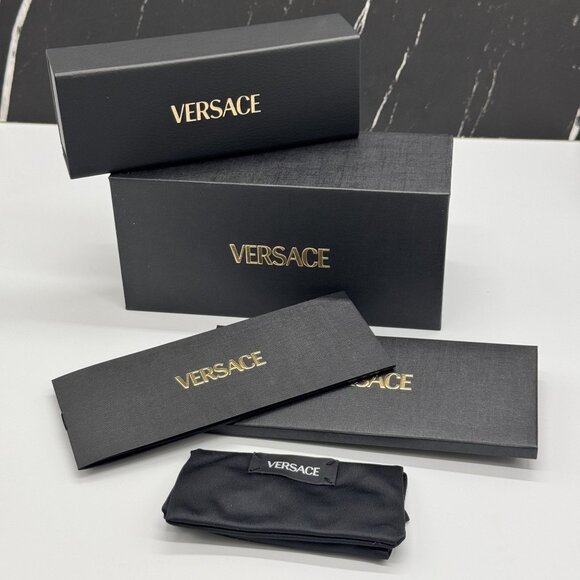 NEW VERSACE VE4489U GB1/87 BLACK WOMEN VERSACE SUNGLASSES MOD 4489-U - Picture 8 of 8